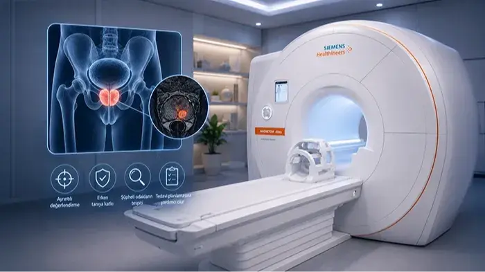Prostat MR Nedir? Prostat MR Neden Çekilir? Prostat MR nedir, neden çekilir ve hangi durumlarda tercih edilir? PSA yüksekliği, prostat kanseri şüphesi ve prostat değerlendirmelerinde MR hakkında bilgi alın.