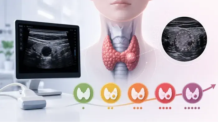 TIRADS Nedir? Tiroid Ultrasonu Raporunda TIRADS Ne Anlama Gelir? TIRADS nedir? Tiroid ultrasonu raporunda yer alan TIRADS kategorileri ne anlama gelir? Tiroid nodüllerinin değerlendirilmesinde kullanılan TIRADS sistemi hakkında bilgi alın.